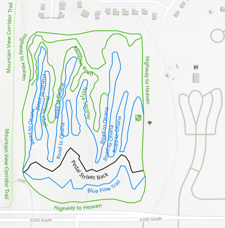 Lodestone Park map